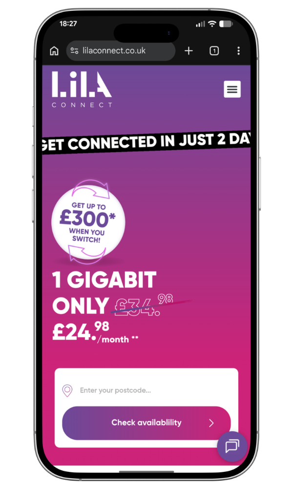 LilaConnect mobile site